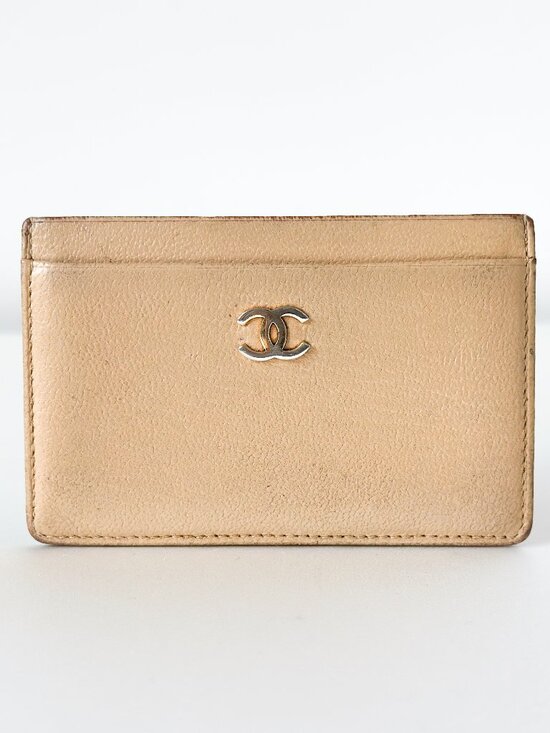 CHANEL Handbags - Chanel Leather Card Holder